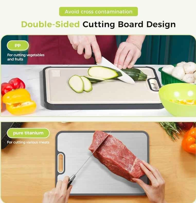 Titanium Cutting Board Dual Sided - photo 4