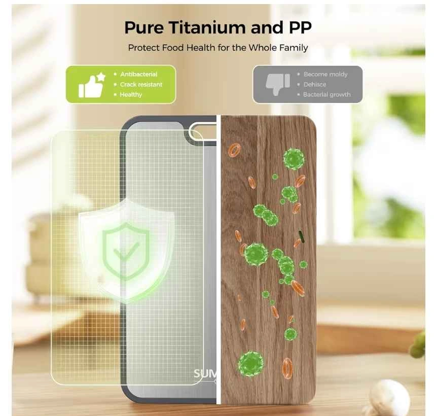 Titanium Cutting Board Dual Sided - photo 5
