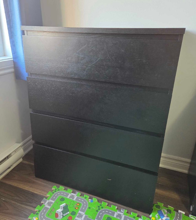 Two MALM 4-drawer Chest/Dressers - photo 2