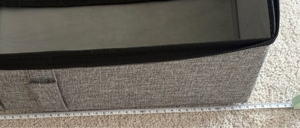 2 pack Under Bed Storage Bins, Foldable Organizers and Storage - photo 3
