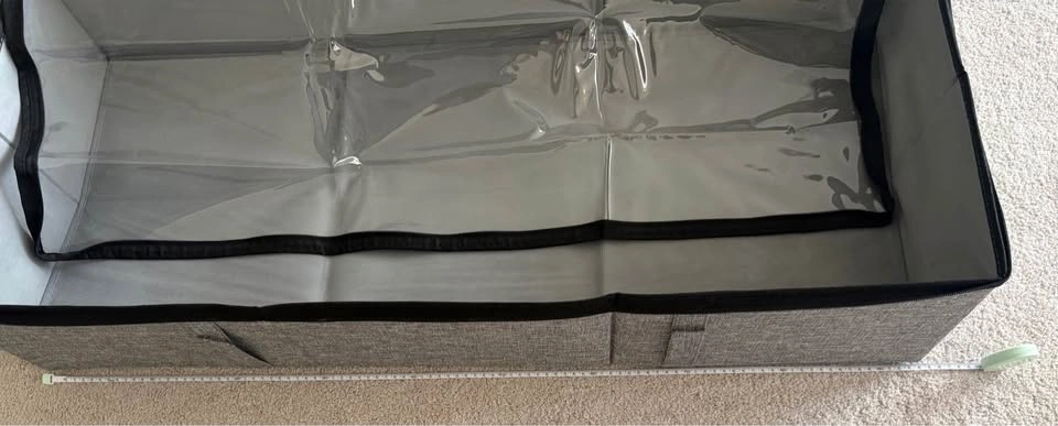 2 pack Under Bed Storage Bins, Foldable Organizers and Storage - photo 4