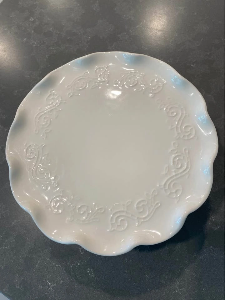 Vintage Maioliche Jessica Handcrafted Italian Cake Stand - photo 2