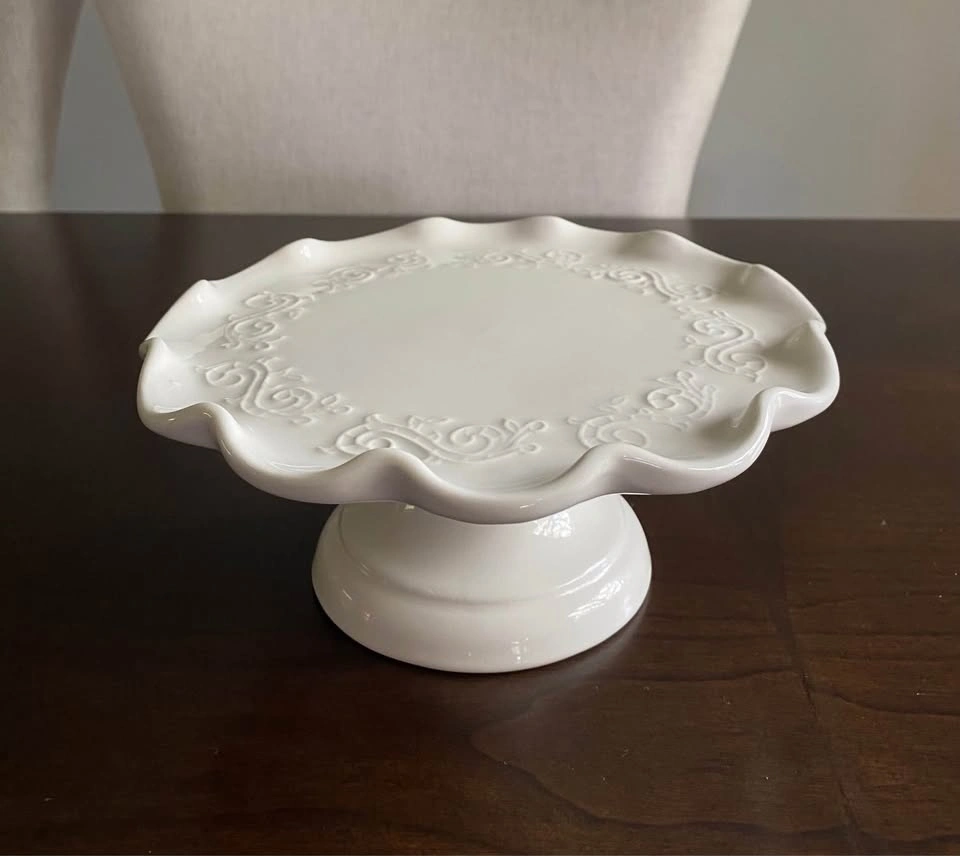 Vintage Maioliche Jessica Handcrafted Italian Cake Stand - photo 5