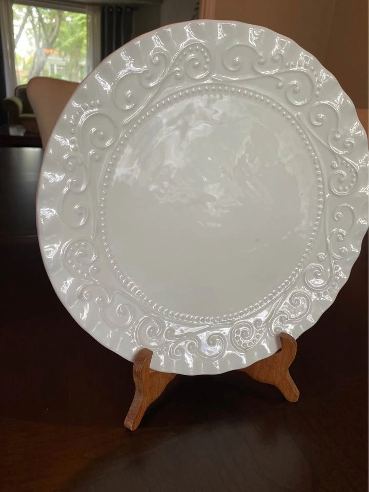 Vintage Maioliche Jessica Italian Crafted Serving Tray - photo 3