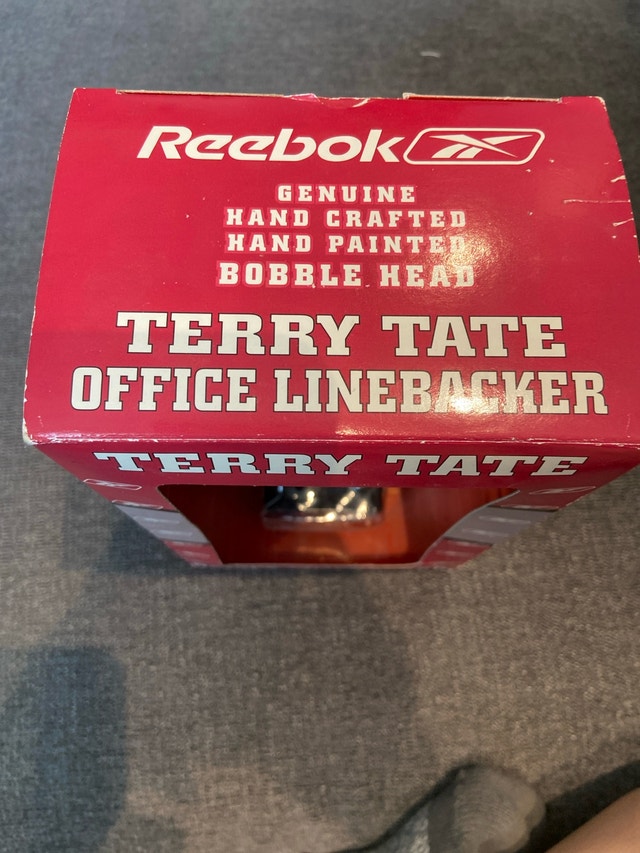 Rare 2003 Reebok Terry Tate Office Linebacker Bobblehead - photo 2