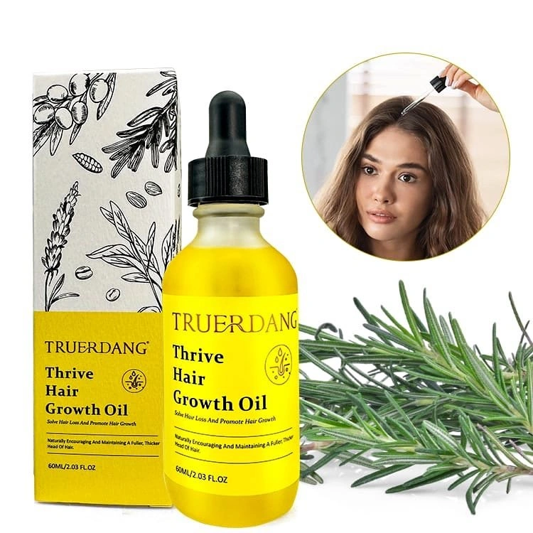 Rosemary Natural Herbal Hair Growth & Scalp Nourishing Oil 60ml