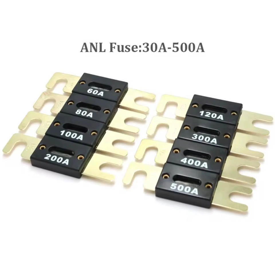40-500Amp High Performance Automotive Mini Ceramic ANL Fuse - photo 4