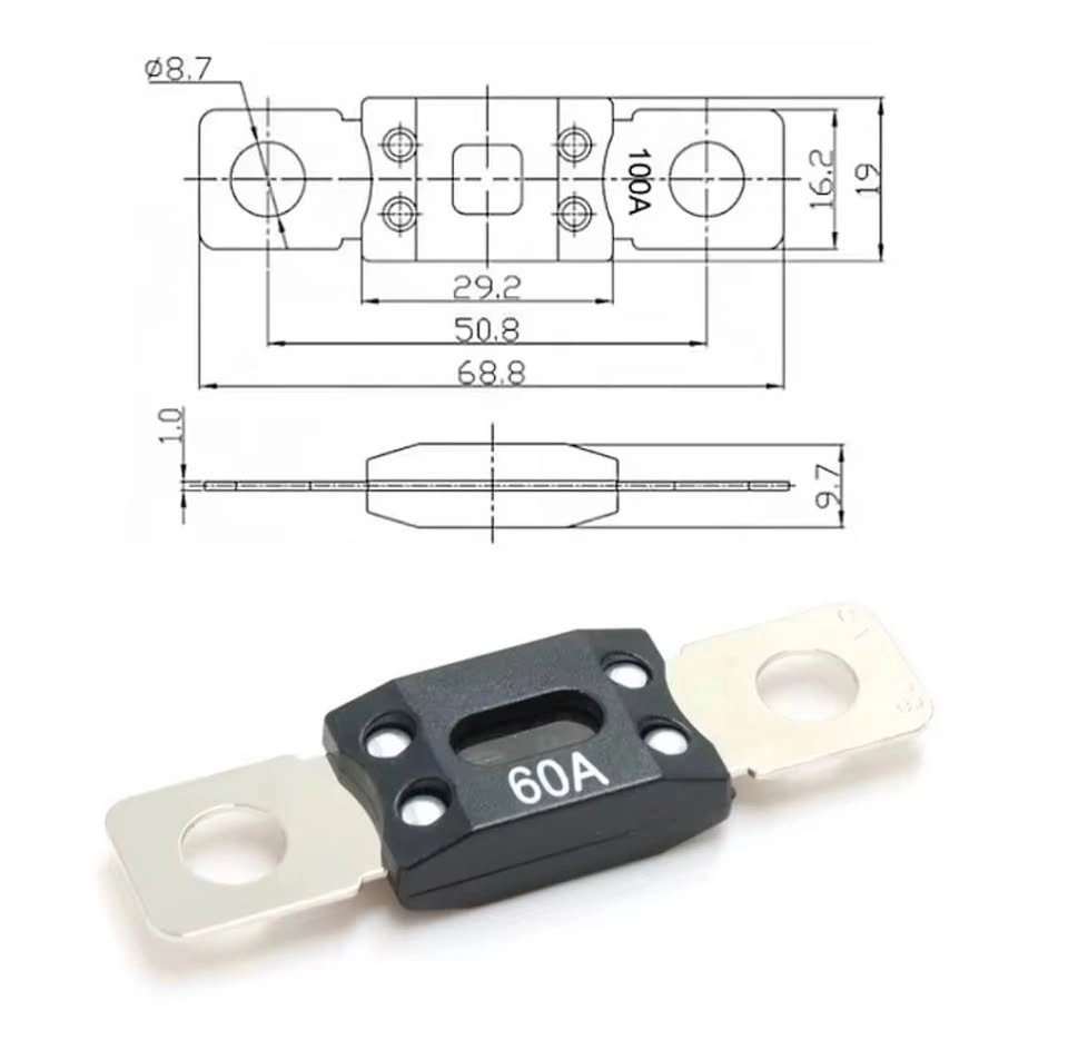 High-Capacity ANM/AMM MEGA Bolt-on Automotive Fuse 40A-500A - photo 2