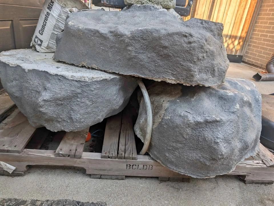 Decorative landscape rocks