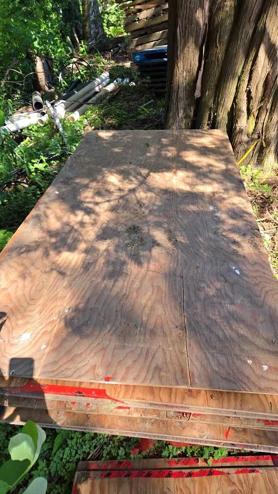 1/2" Plywood 4x8 used