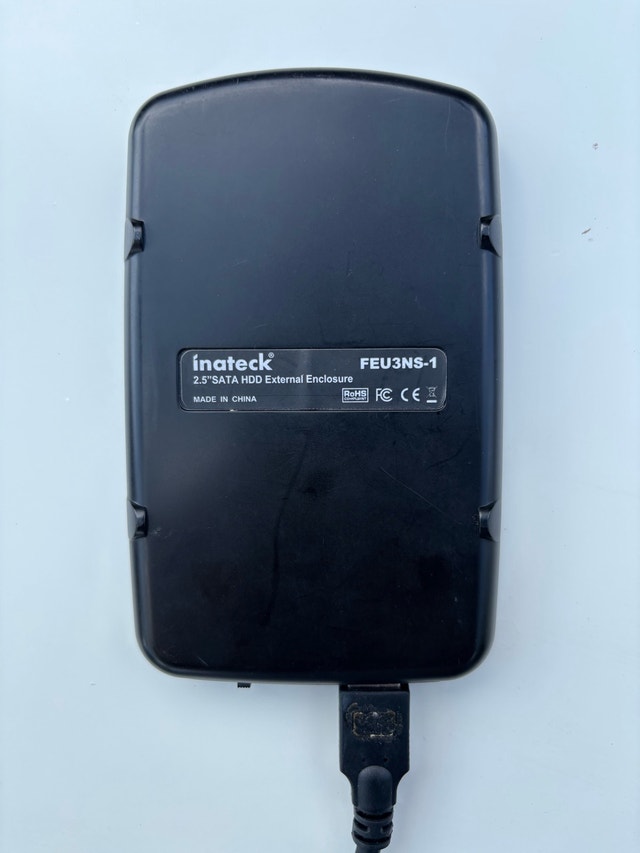 Inateck FEU3NS-1 2.5 SATA HDD External Enclosure - photo 2