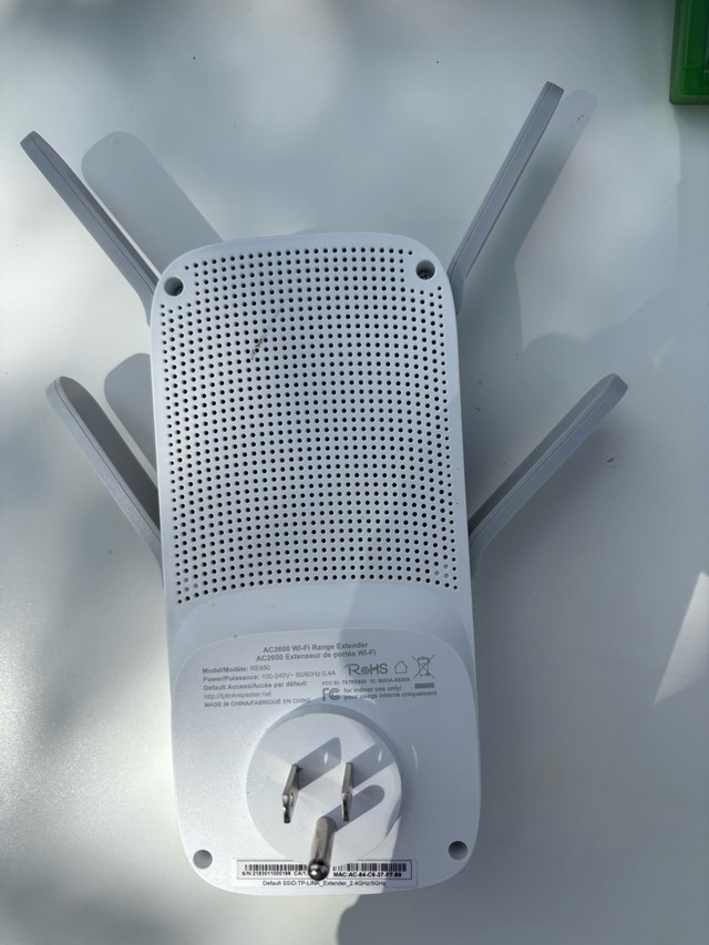 TP-Link RE650 AC2600 Wi-Fi Range Extender - photo 2