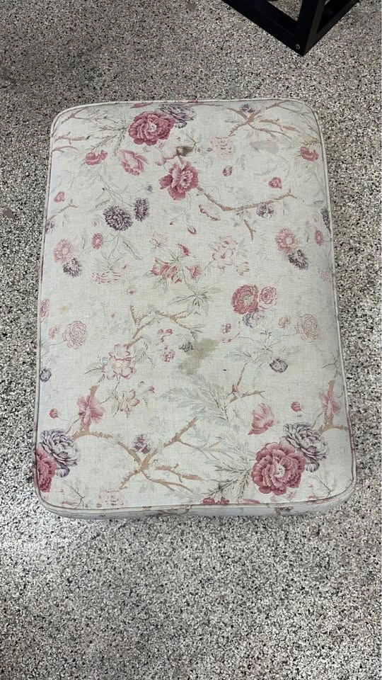 Floral Storage Ottoman / Blanket Chest - photo 2