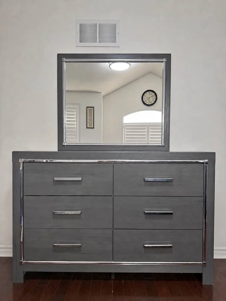 Dresser and Mirror