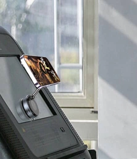 Magnetic 360° Car Phone Mount, Strong, Sleek & Hands-Free - photo 2