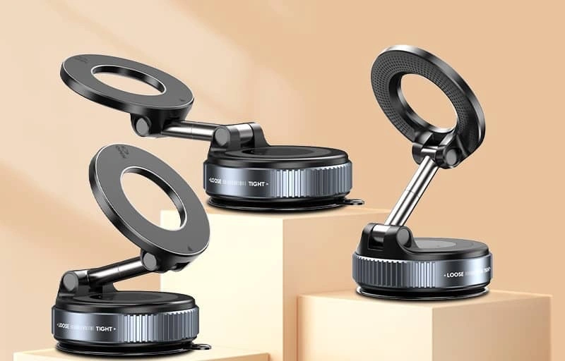 Magnetic 360° Car Phone Mount, Strong, Sleek & Hands-Free - photo 4