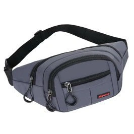 Waist Bag, Sleek Black with 5 colours Vers, 2 pcs for $15