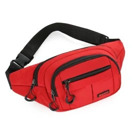 Waist Bag, Sleek Black with 5 colours Vers, 2 pcs for $15 - photo 4