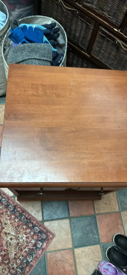Wood night table - photo 2