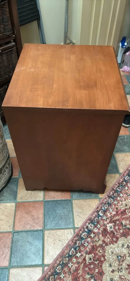 Wood night table - photo 5