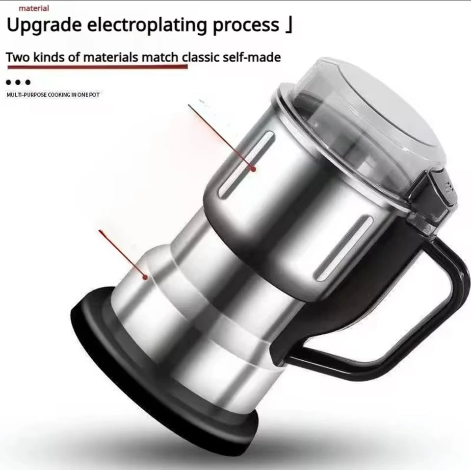 300W Electric Coffee & Bean Grinder, Stainless Steel, 600ml - photo 5