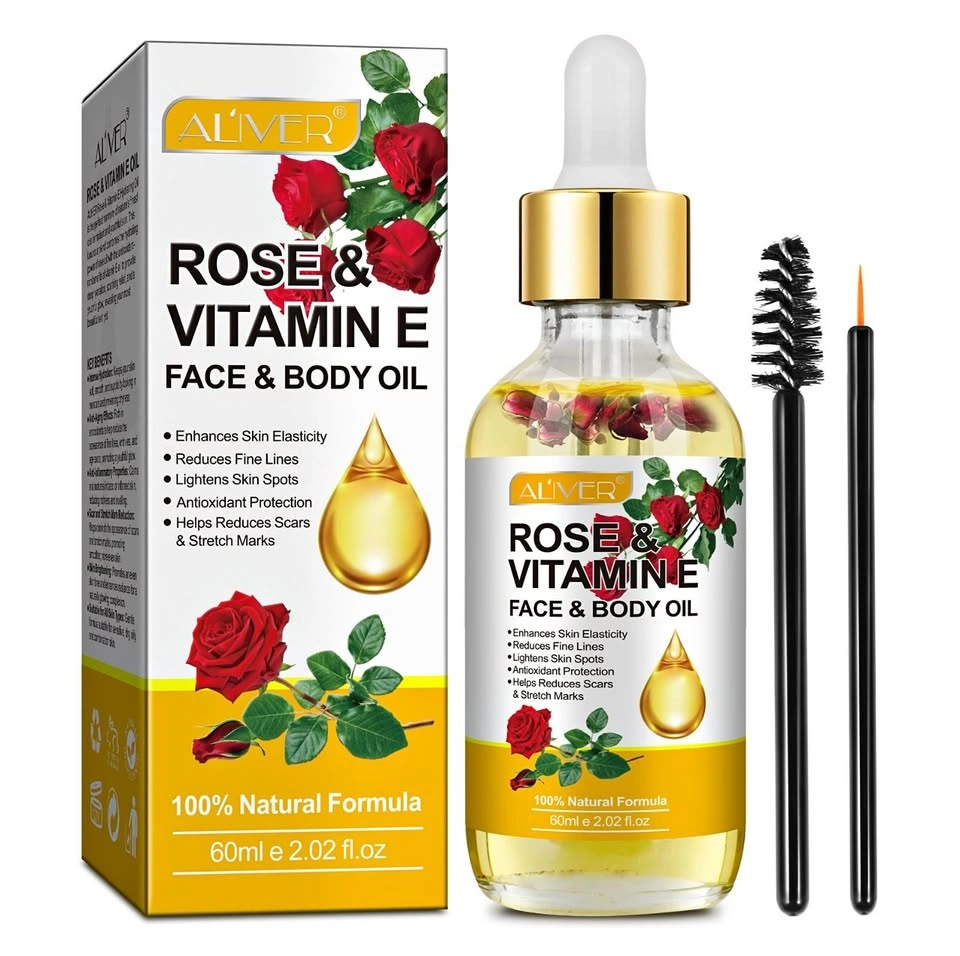 Rose & Vitamin E Face & Body Oil - 3 for $10