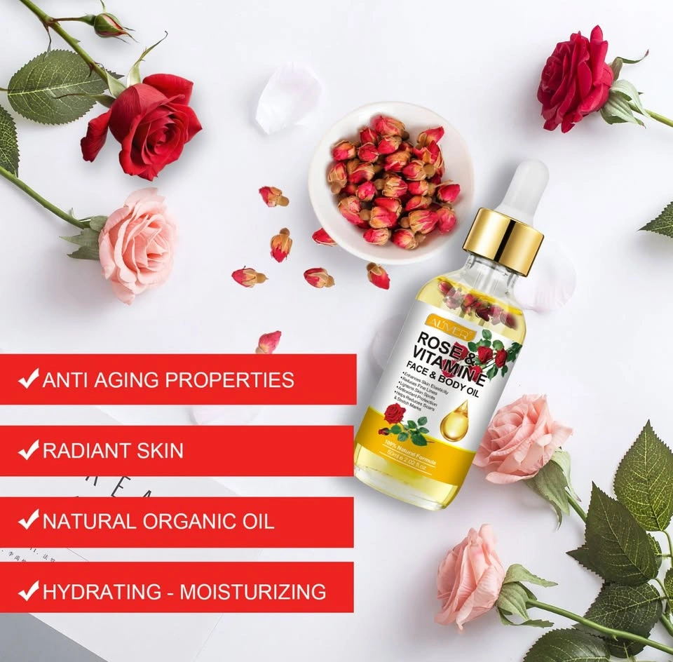 Rose & Vitamin E Face & Body Oil - 3 for $10 - photo 2