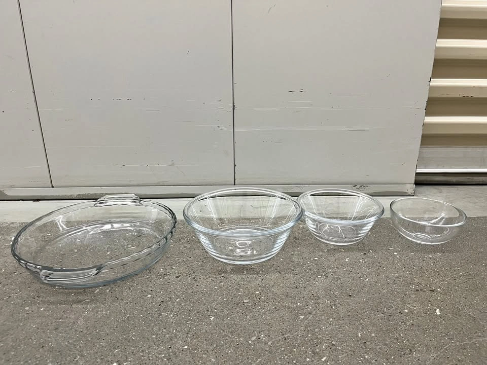 Complete Glass Kitchen Set – Baking & Serving Bowls