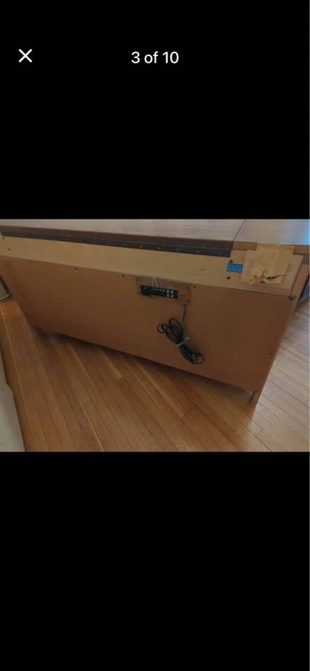 Vintage Olympia radio home sound system and turntable - photo 3