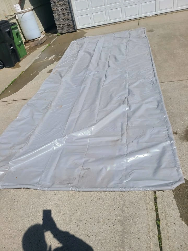 Winter Waterproof Floor Tarp Containment - photo 2