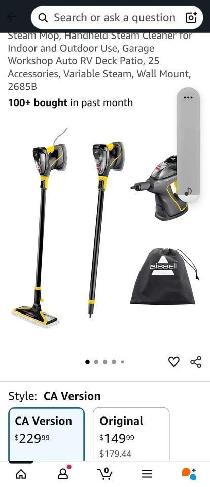 Steam Mop/Steamer - photo 3