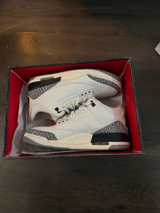 Air Jordan 3 White Cement