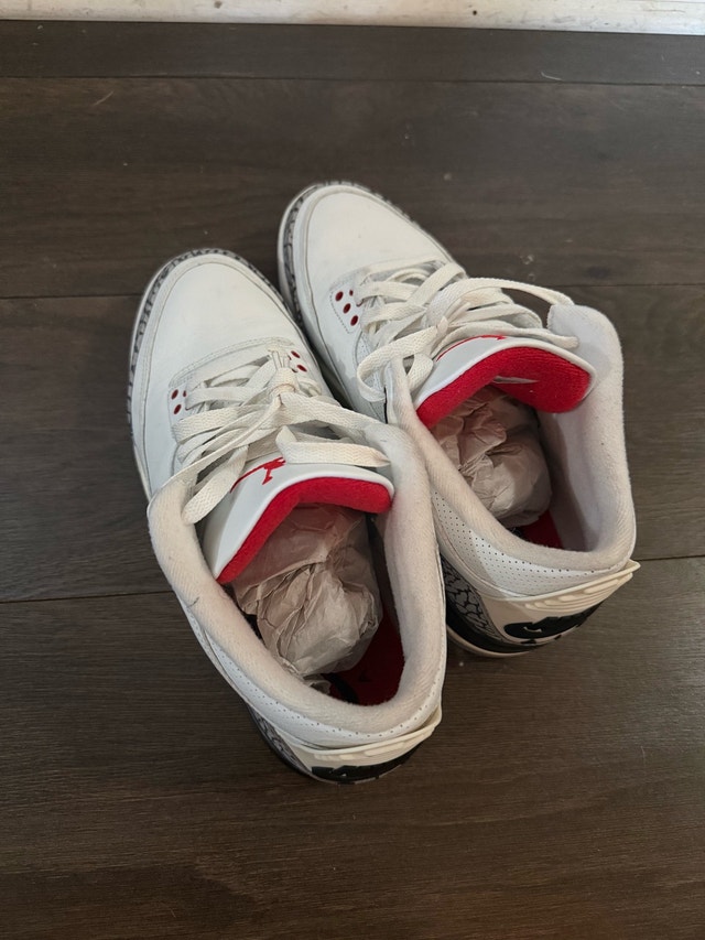 Air Jordan 3 White Cement - photo 5