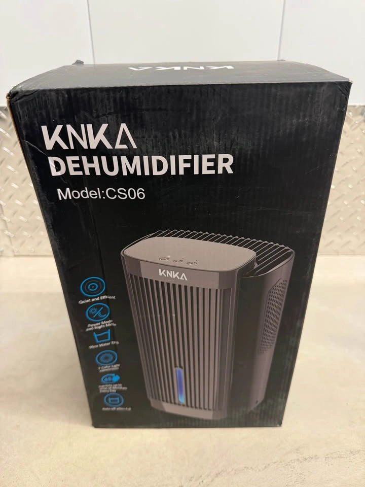 Brand New KNKA Dehumidifier CS06 – Quiet Mini Home Dehumidifier - photo 3