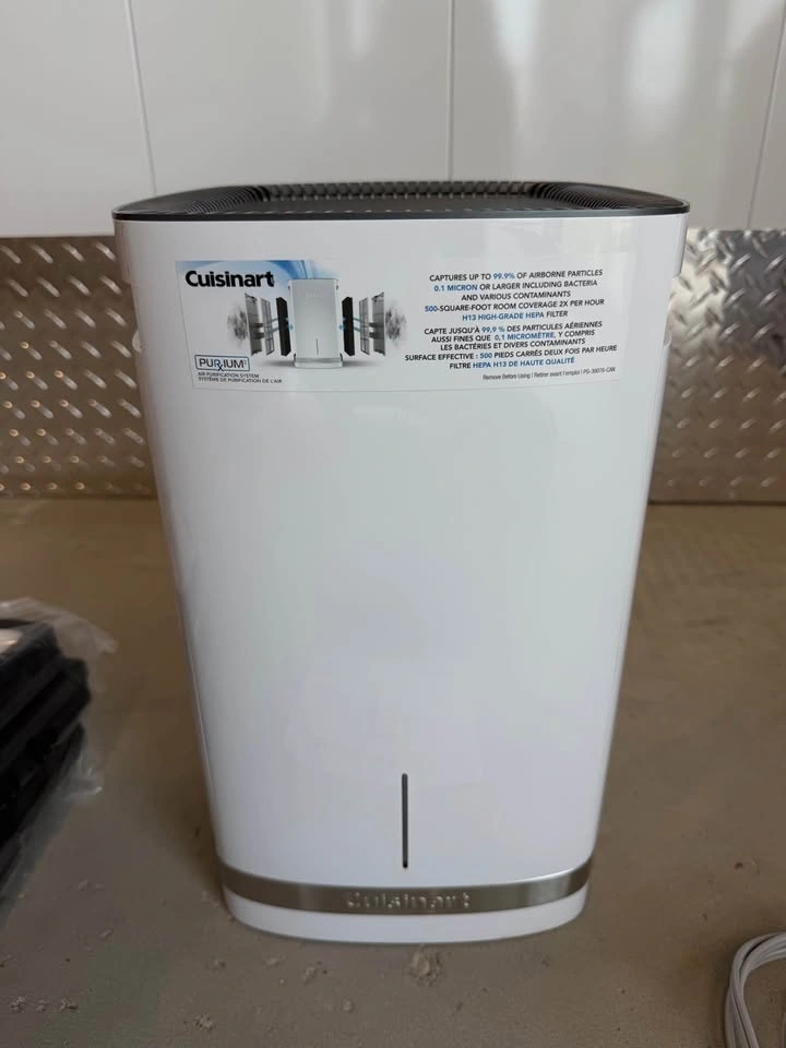 Cuisinart Purxium Air Purifier HEPA H13 + 4 Filters – New - photo 5