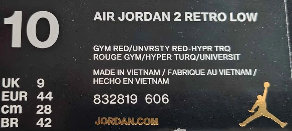 AIR JORDAN 2 RETRO LOW - photo 3