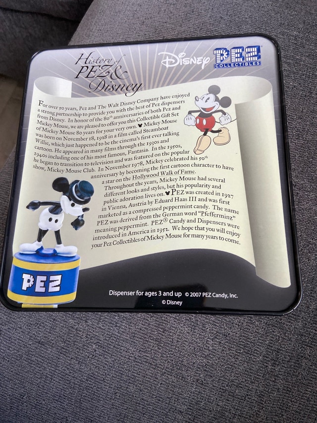 PEZ Mickey Mouse 80th Anniversary Gift Set - photo 2
