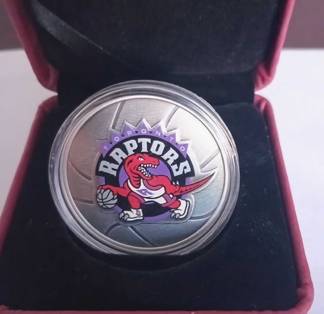 Raptors 25th Anniversary $25 Silver Coin!