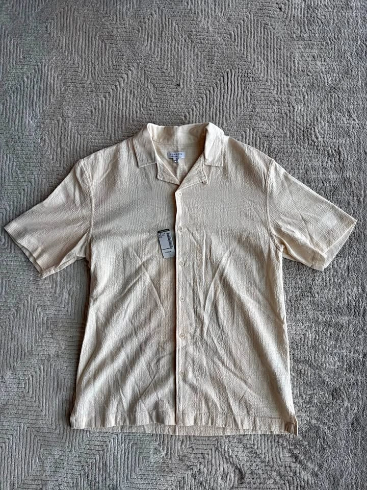Sunspel Collar Shirt NWT Made in Portugal 100% Cotton - S & M