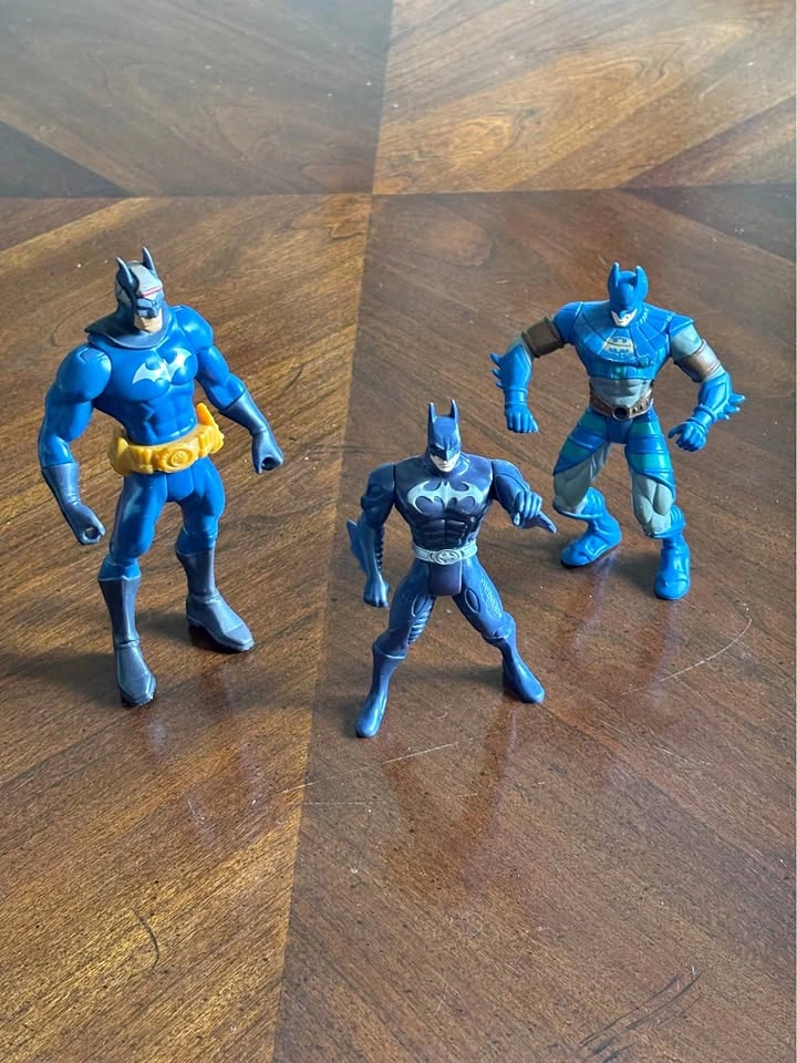 Batman Action Figures Set of 3