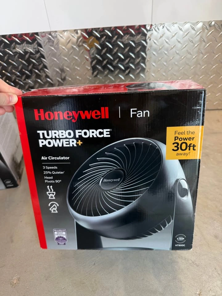 Honeywell Turbo Force Power+ Air Circulator Fans – Like New - photo 4