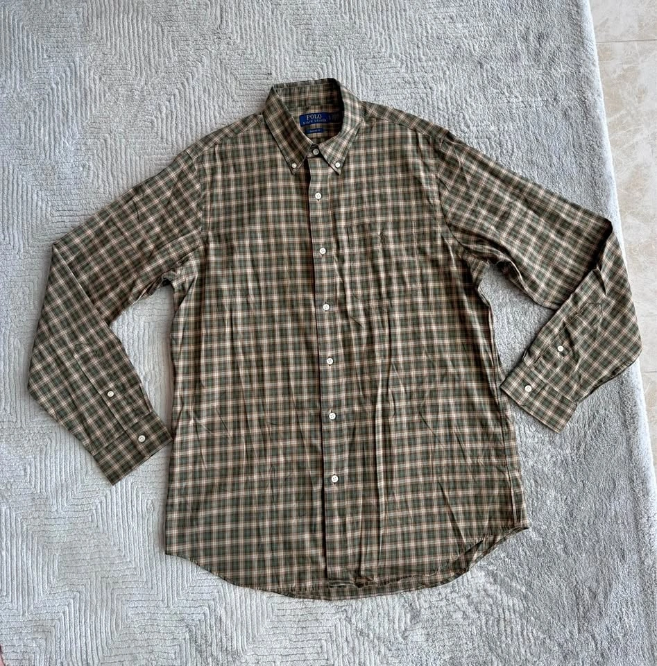 Polo Ralph Lauren Men’s Classic Fit Plaid Button Down Shirt - Si