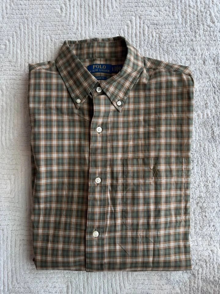 Polo Ralph Lauren Men’s Classic Fit Plaid Button Down Shirt - Si - photo 4