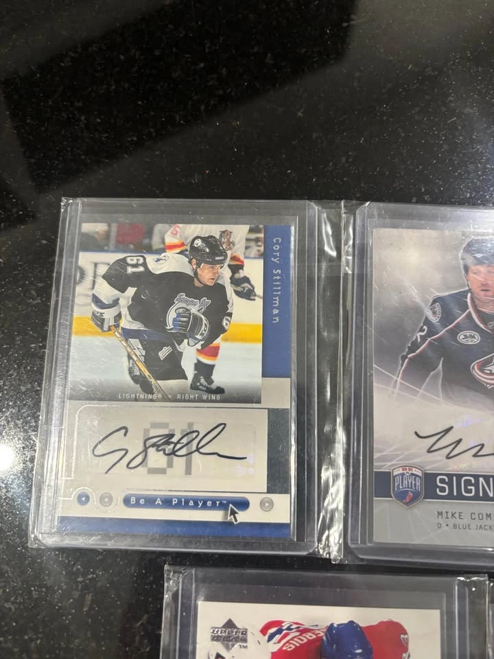 Assorted Autographed NHL Cards With Rookie - photo 5