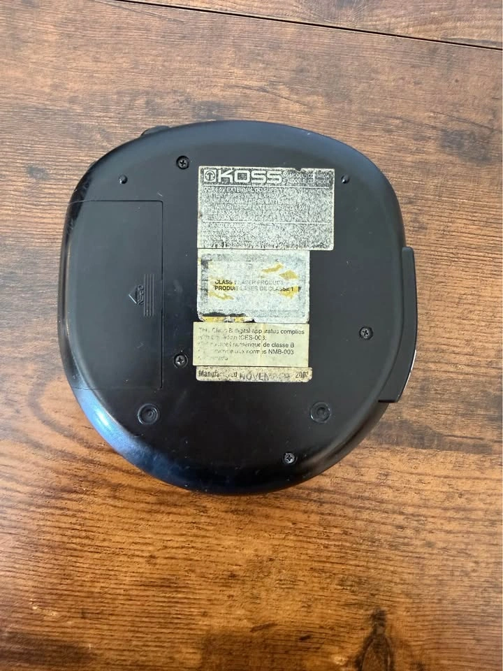 Vintage Koss Portable MP3 CD Player CD-R/CD-RW Tested & Working - photo 2