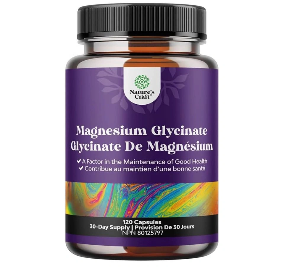 Magnesium Glycinate 400mg (120 capsules) - photo 2