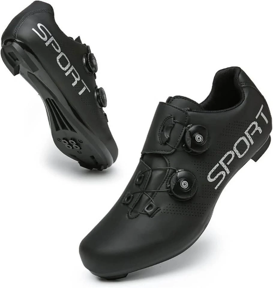 Black cycling shoes, size EU 47 / approx. US Men’s 13–13.5 - photo 3
