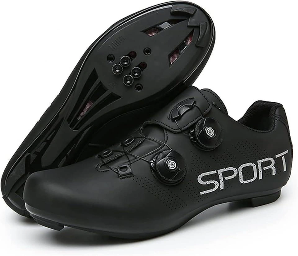 Black cycling shoes, size EU 47 / approx. US Men’s 13–13.5 - photo 4