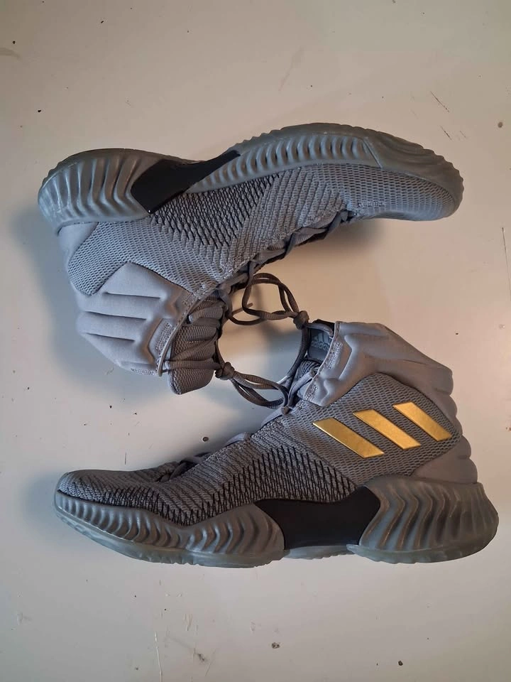 Adidas Pro Bounce Gray Basketball Shoes 2018 - photo 3