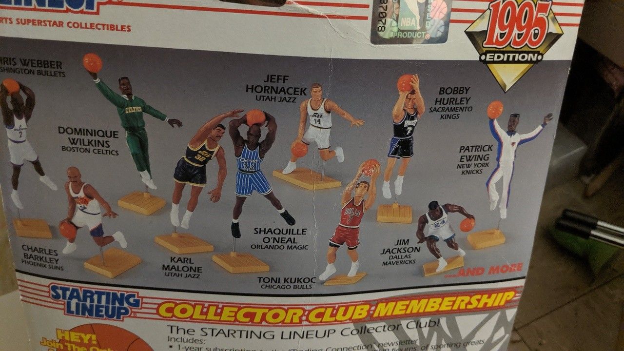 NBA Knicks Vintage Starting Lineup 1995 Patrick Ewing (Legend) - photo 5
